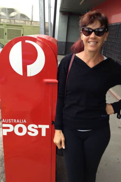 Allison and post box