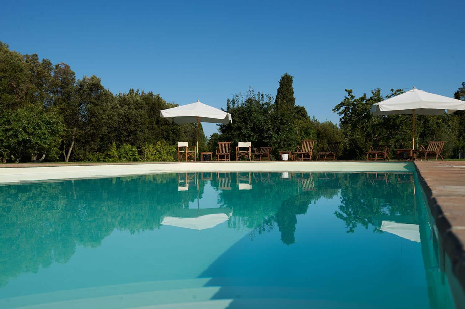 Pool at the Villa in Tuscany