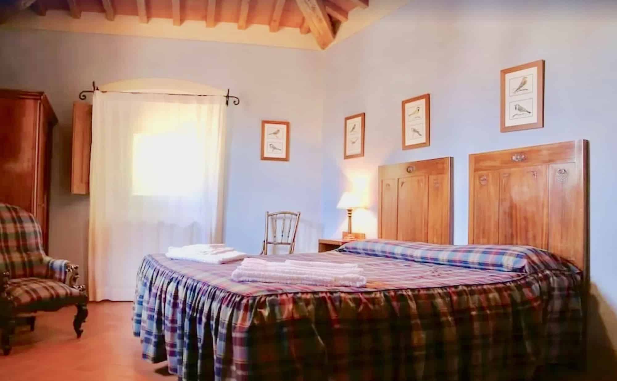 Bedroom in Villa in Tuscany