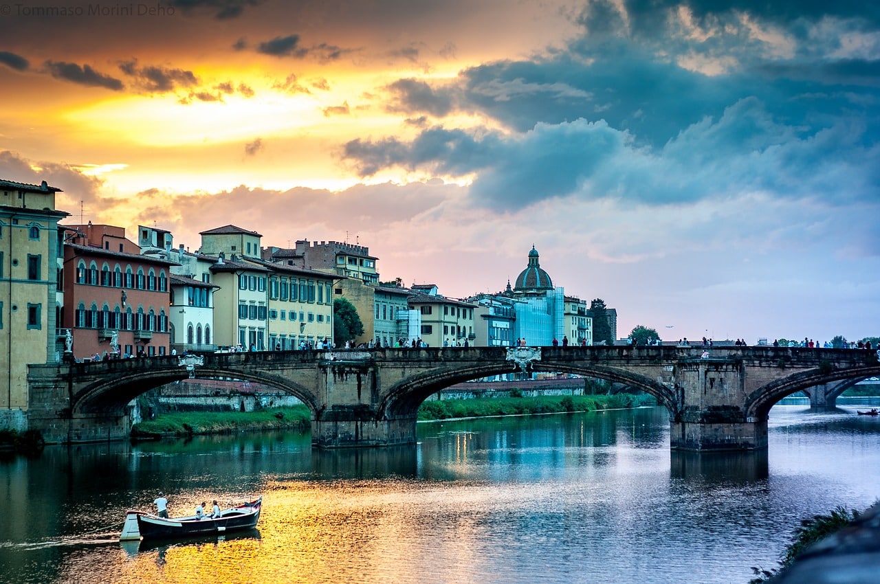 Sunset in Florence