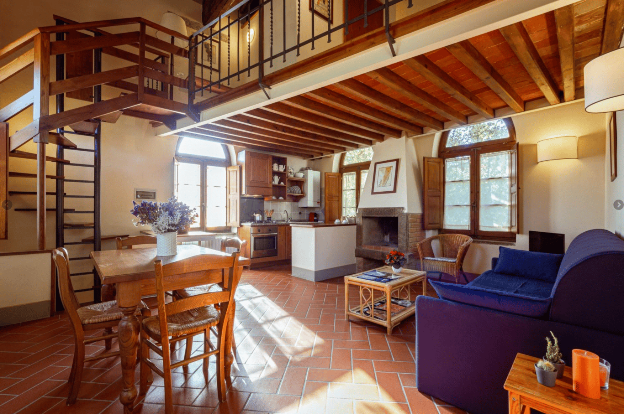 Studio for 2 in Villa in Tuscany