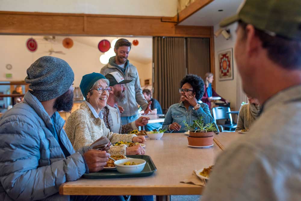 Dining Room in Mount Madonna, Watsonville, California