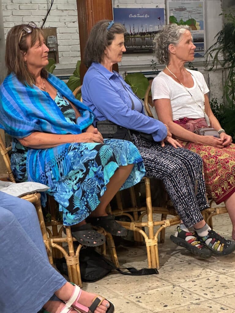 Joanie, Winky and Meg. Photo by Laura Davis.